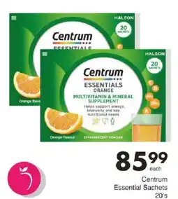 Save Centrum Essential Sachets offer