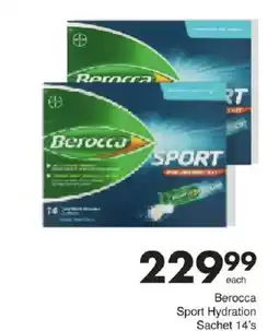 Save Berocca Sport Hydration Sachet offer