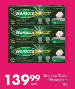 Save Berocca Boost Effervescent offer
