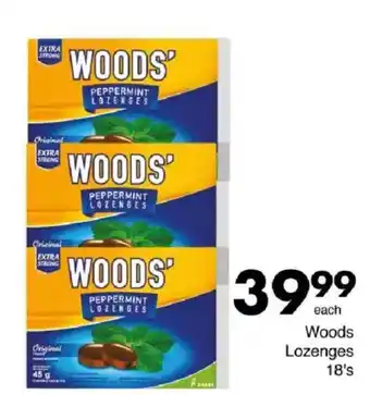 Save Woods' Peppermint Lozenges offer