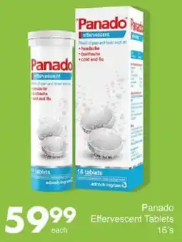 Save Panado Effervescent Tablets offer