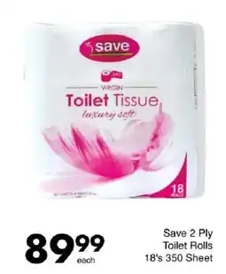 Save Save Toilet Tissue offer