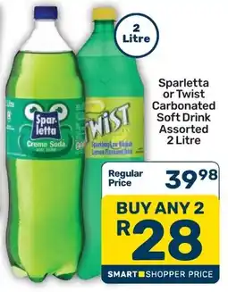 Pick n Pay Sparletta or Twist Carbonated Soft Drink Assorted offer