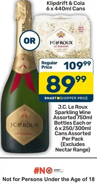J.C. Le Roux Sparkling Wine Assorted