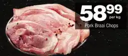 Checkers Pork Braai Chops offer