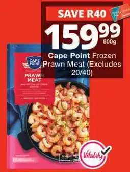Checkers Cape Point Frozen Prawn Meat offer