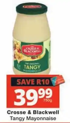 Checkers Crosse & Blackwell Tangy Mayonnaise offer