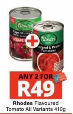 Checkers Rhodes Flavoured Tomato offer