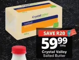 Checkers Crystal Valley Salted Butter offer