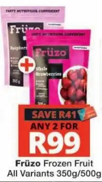 Checkers Früzo Frozen Fruit offer
