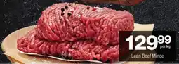 Checkers Lean Beef Mince offer