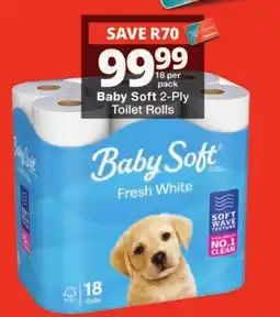 Checkers Baby Soft Toilet Rolls offer