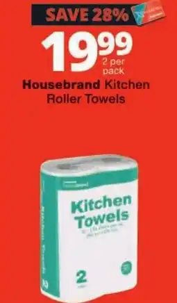 Checkers Housebrand Kitchen Roller Towels offer