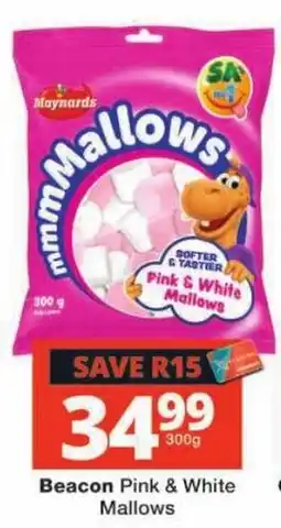 Checkers Beacon Pink & White Mallows offer