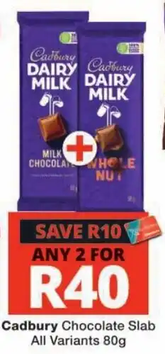 Cadbury Chocolate Slab