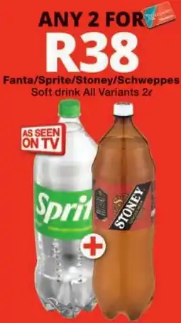Checkers Soft drink All Variants offer