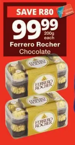 Checkers Ferrero Rocher Chocolate offer