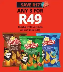 Checkers Simba Potato Chips offer