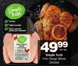 Checkers Simple Truth Free-Range Whole Chicken offer