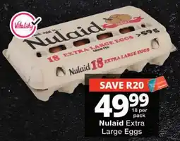Checkers Nulaid Extra Large Eggs offer