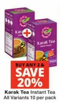Checkers Karak Tea Instant Tea offer