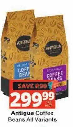 Checkers Antigua Coffee Beans All Variants offer