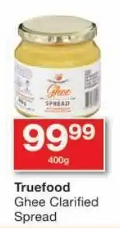 Checkers Truefood Ghee Clarified Spread offer
