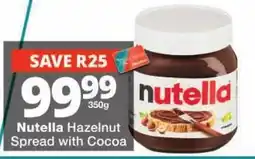 Checkers Nutella Hazelnut Spread with Cocoa offer
