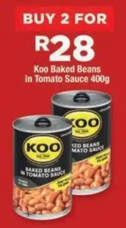 OK Foods Koo Baked Beans in Tomato Sauce offer