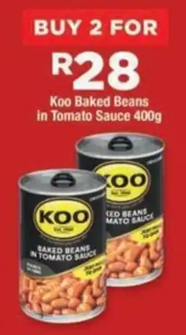 Koo Baked Beans in Tomato Sauce