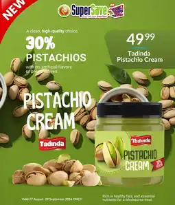 Super Save Tadinda Pistachio Cream offer