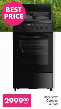 Save Hyper Defy Stove Compact 4 Plate offer