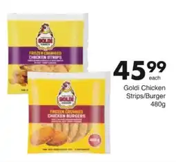 Save Hyper Goldi Chicken Strips/Burger offer