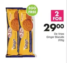 Save Hyper De Vries Ginger Biscuits offer