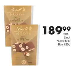 Save Hyper Lindt Nuxor Milk Chocolate offer