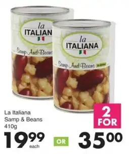 Save Hyper La Italiana Samp & Beans offer
