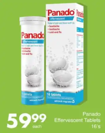 Panado Effervescent Tablets