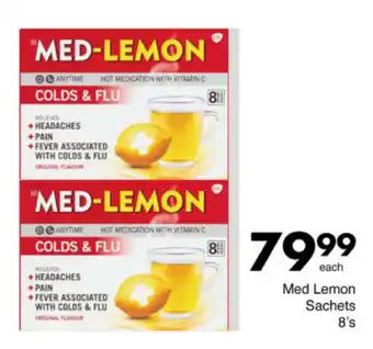 Med Lemon Sachets