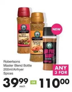 Save Hyper Robertsons Master Blend Bottle/Airfryer Spices offer