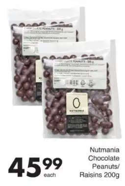 Save Hyper Nutmania Chocolate Peanuts/Raisins offer