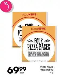 Save Hyper Pizza News Four Pizza Bases offer