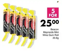 Save Hyper Beacon Maynards Mini Wine Gum Roll offer