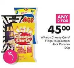 Save Hyper Willards Cheese Curls/Flings/Jumpin Jack Popcorn offer