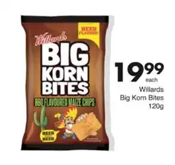 Save Hyper Willards Big Korn Bites offer
