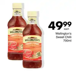 Save Hyper Wellington's Sweet Chilli Sauce offer