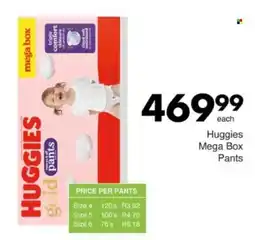 Save Hyper Huggies Gold Pants Mega Box offer