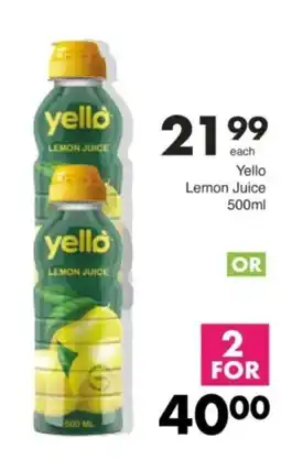 Save Hyper Yello Lemon Juice offer