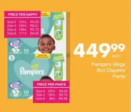 Save Hyper Pampers Mega Box Diapers/Pants offer
