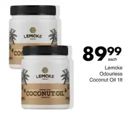 Save Hyper Lemcke Odourless Coconut Oil offer