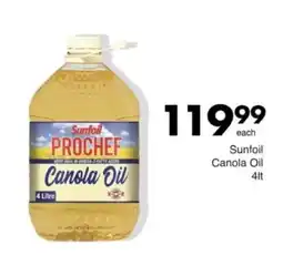 Save Hyper Sunfoil PROCHEF Canola Oil offer